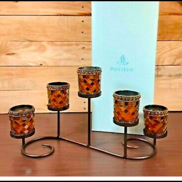 PartyLite Global Fusion Multi Votive Candle Holder